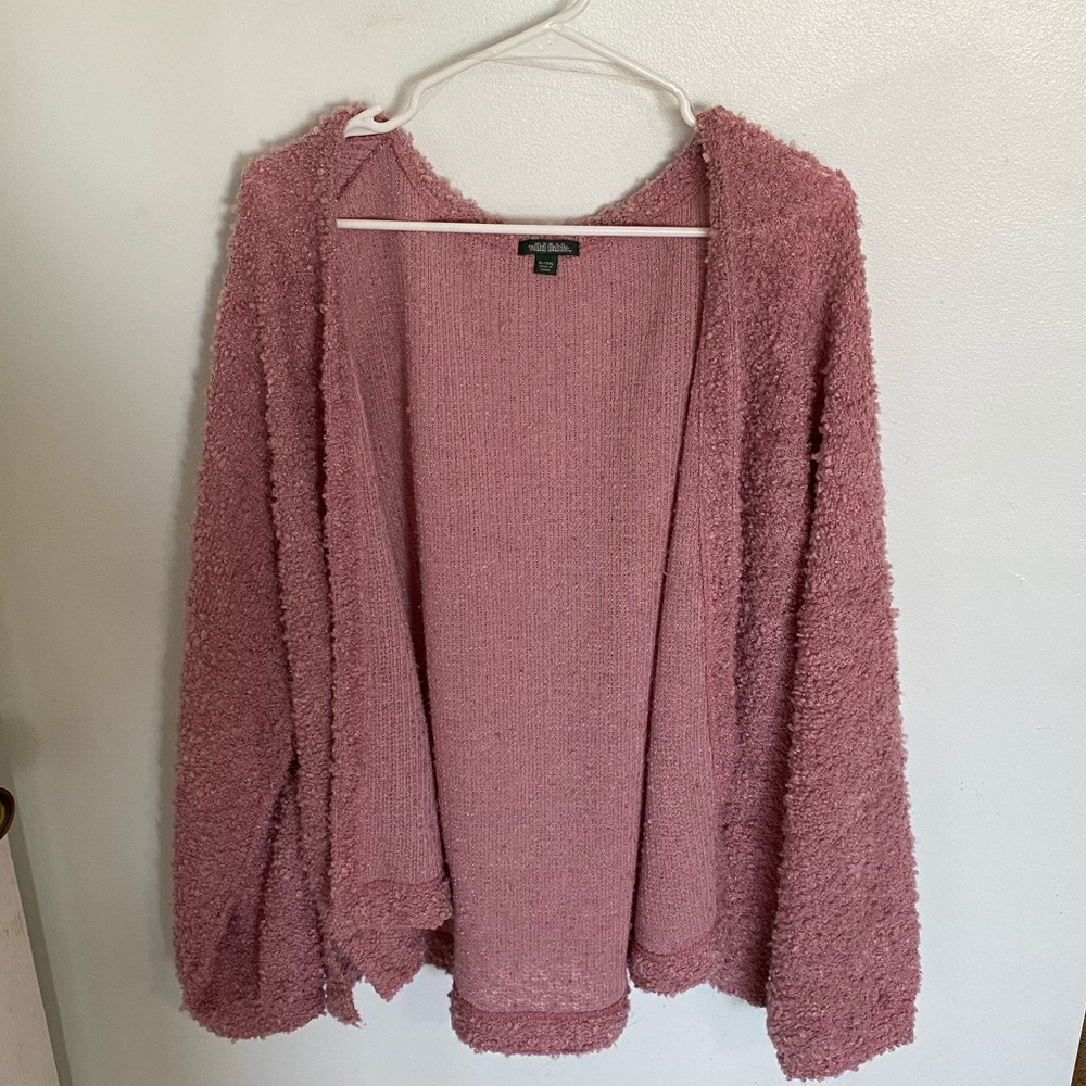 Slouchy cardigan